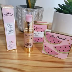 Too Faced Fruit Cocktail blush duo and Primer